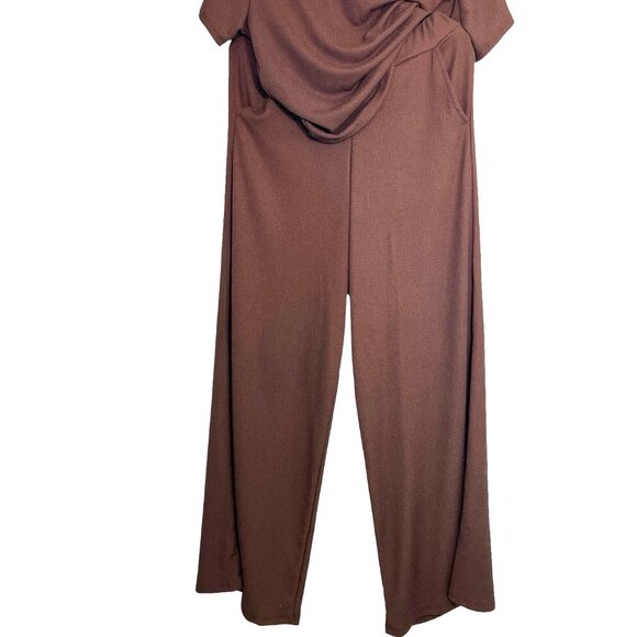 Coord Set Matching Set Brown size  14 Curve from Shein like new - Picture 12 of 12